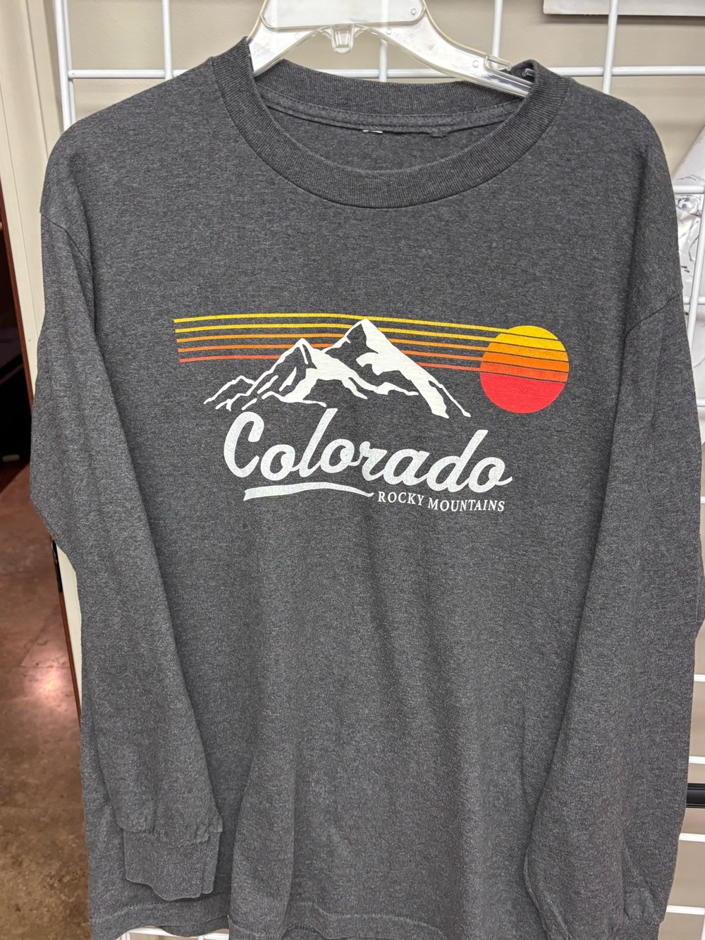 The Great State Of Colorado And The Rocky Mountains Short Sleeve T-L(?) MORE: